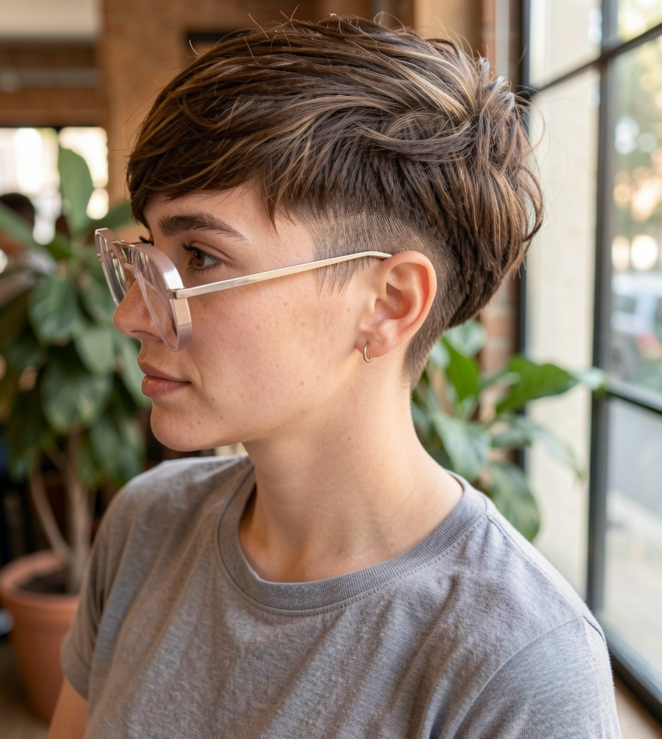 Corte Cacheado Suave e Feminino