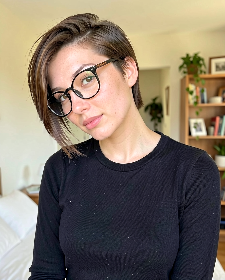 Corte Curto com Franja Desfiada