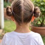 Little Girl Updos Braided Crown Bun With Face Framing Stra 37