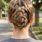 Little Girl Updos Crisscross Braided Updo 23