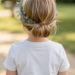 Little Girl Updos Low Bun Crown 09