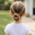 Little Girl Updos Triple Braided Updo 18