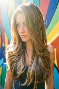 long-layered-cut-with-highlights