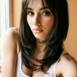 Medium Length Straight Hair 5