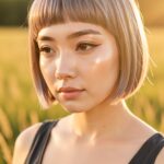 Pageboy Haircut For Women Sleek Silver Pageboy Haircut 05 3