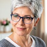 Pixie Haircuts For Older Women Spikey Bangs And Layering 26
