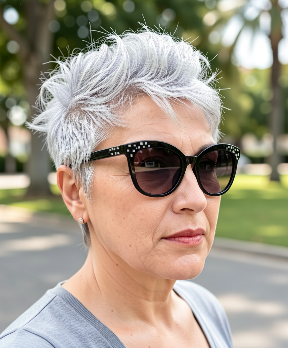 Pixie con Volumen Hacia Arriba