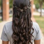 Quinceanera Hairstyles Embellished Braid Crown 03