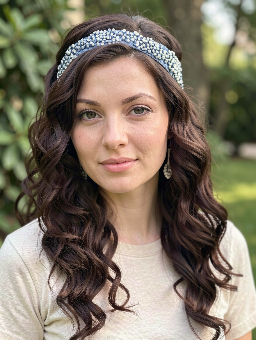 Ondas Hairband Jóia