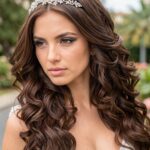Quinceanera Hairstyles Super Curl Embellished Quinceanera Hairs 16