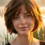 Short Layered Haircuts Minimalist Sleek Bob 08