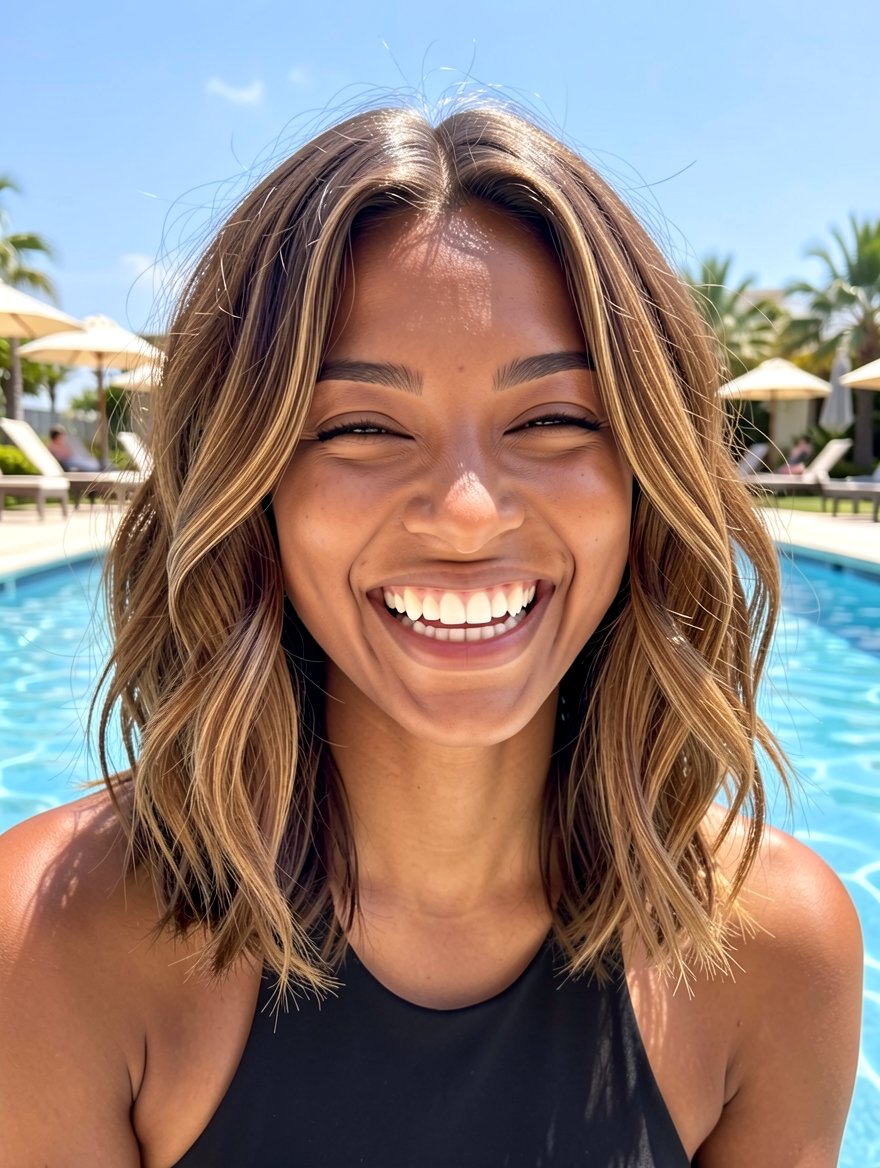 Ciara’s Ombre Lob