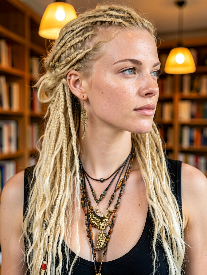 Authenticité Viking aux Dreadlocks