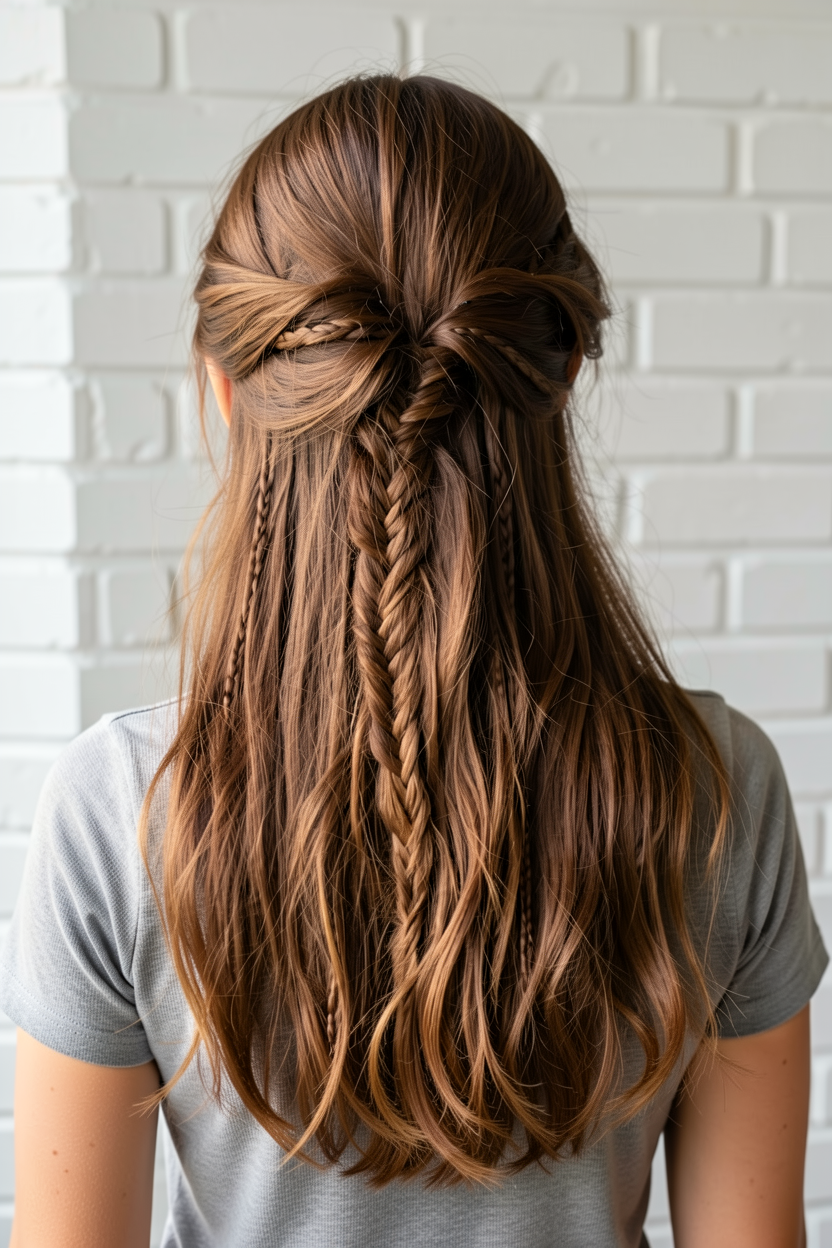 Side Braid Statement Audacieux