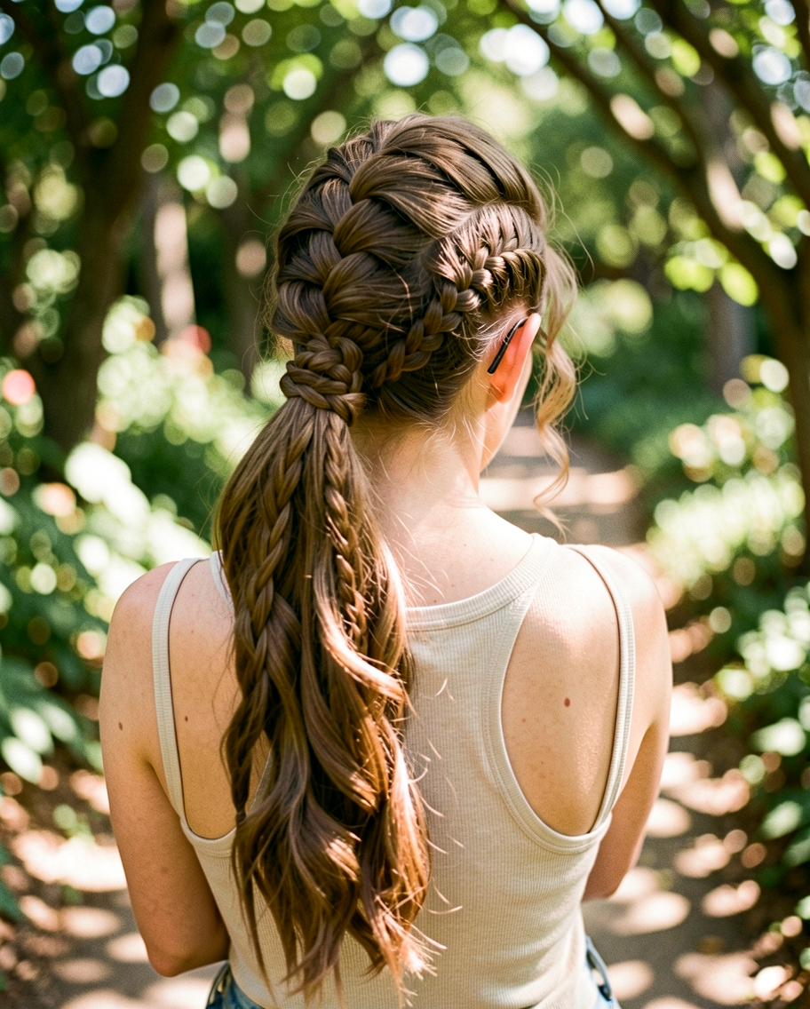 Tresse Épi avec un Twist Féroce