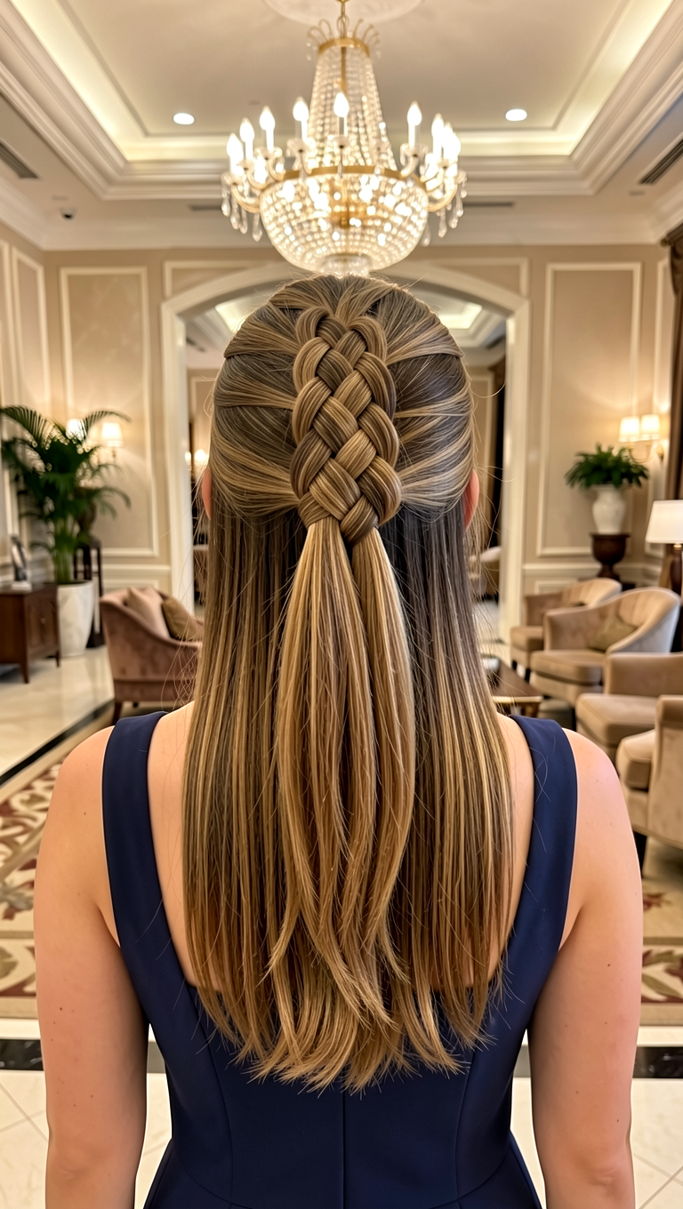 Jeux de Textures avec Tresse Déstructurée