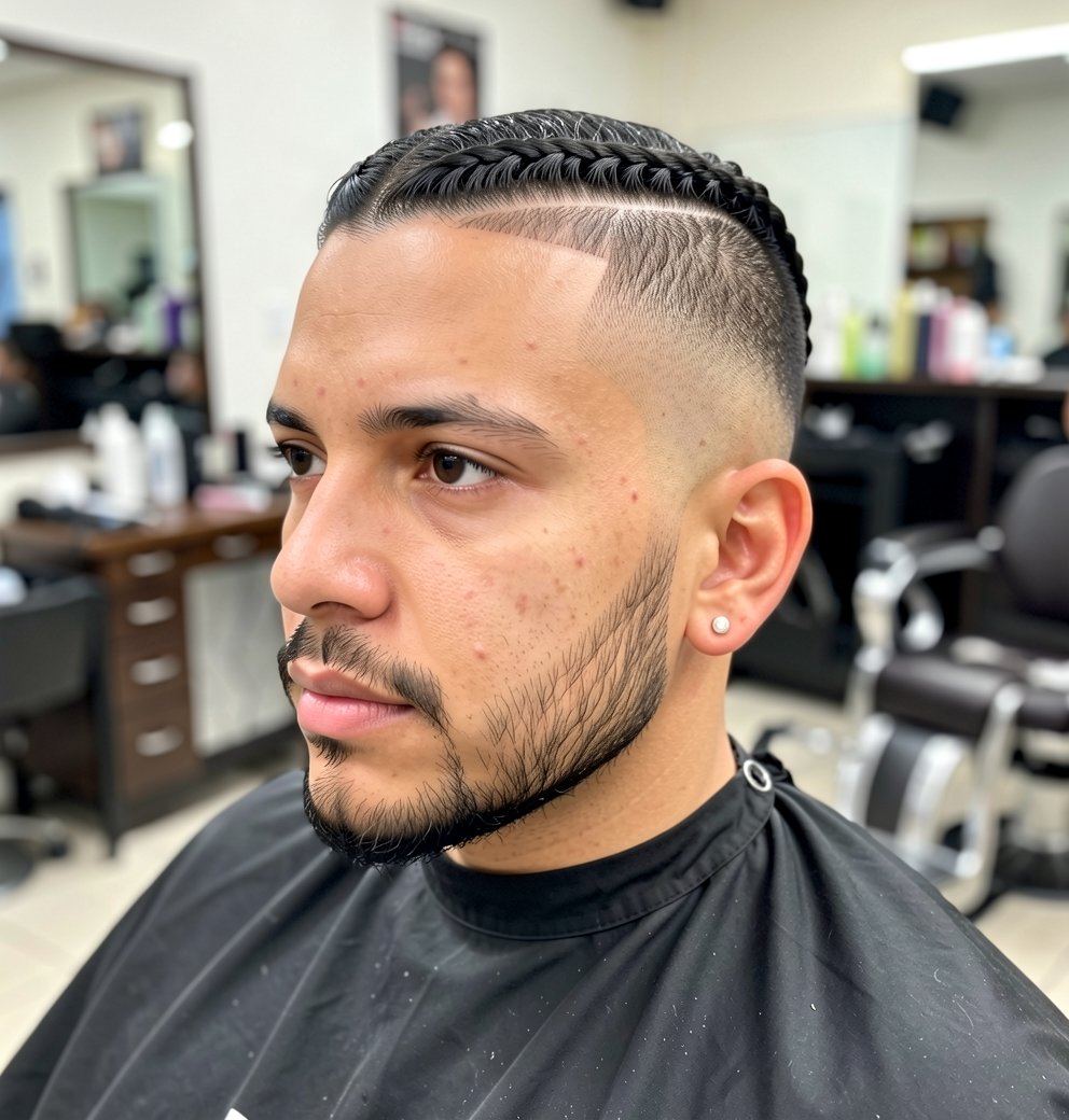 Tresses avec Undercut