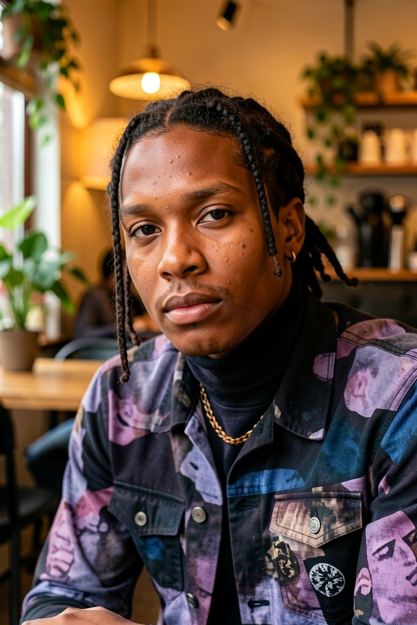 Style Tressé Élégant ASAP Rocky