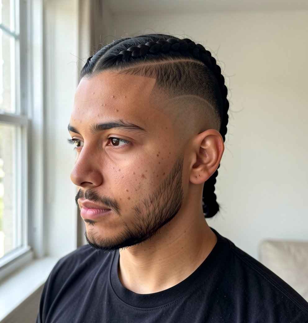 Tresses avec Undercut