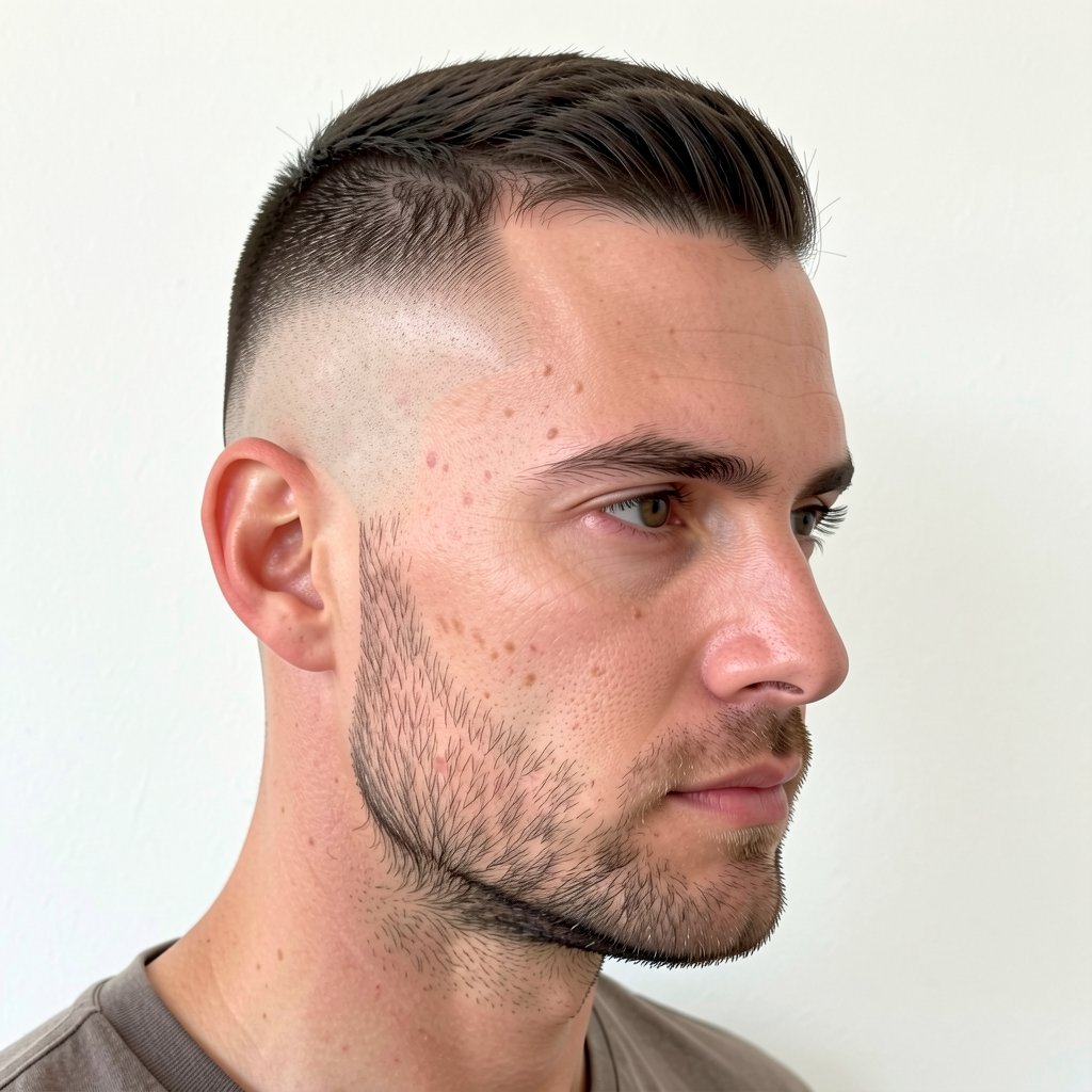 Faux Hawk Casi Imperceptible