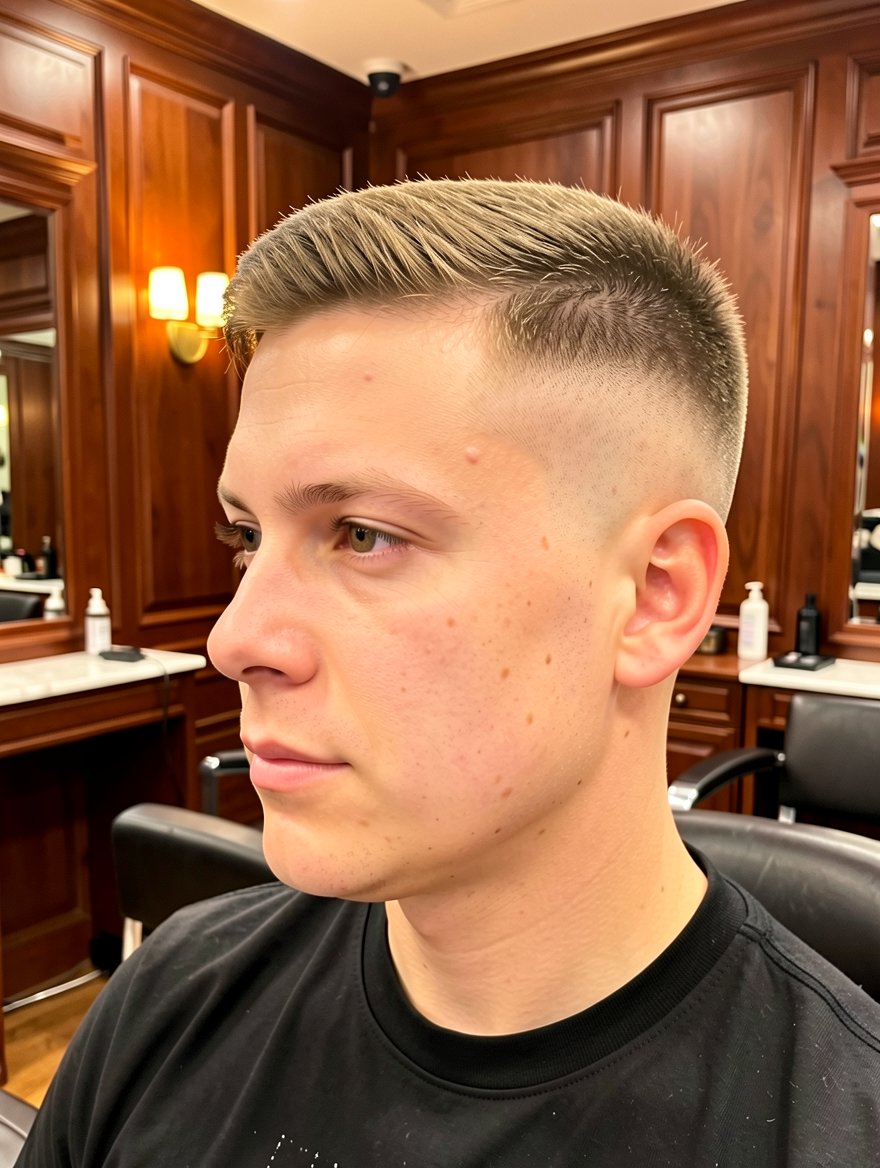 Faux Hawk con Degradado