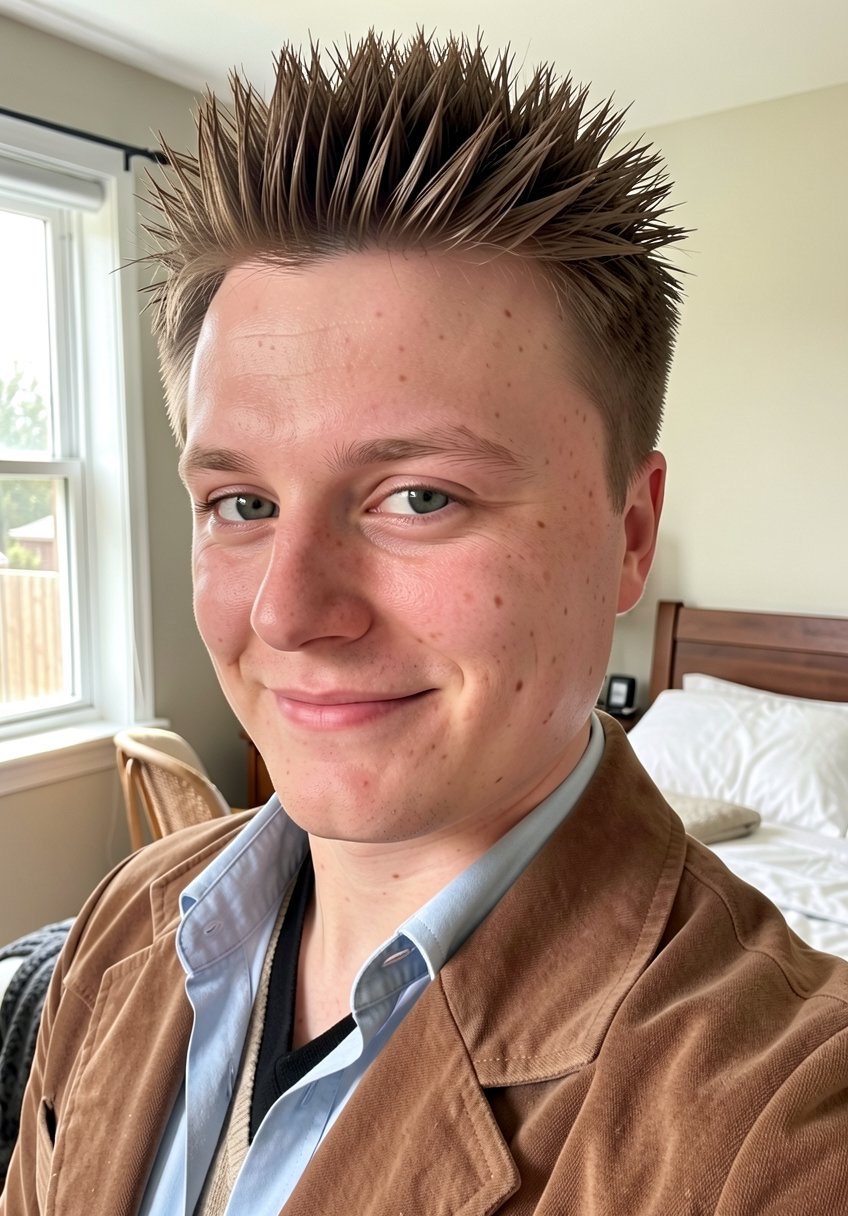 Faux Hawk Desenfadado