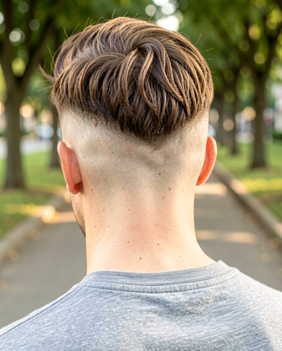 Dramatic Faux Hawk Fade