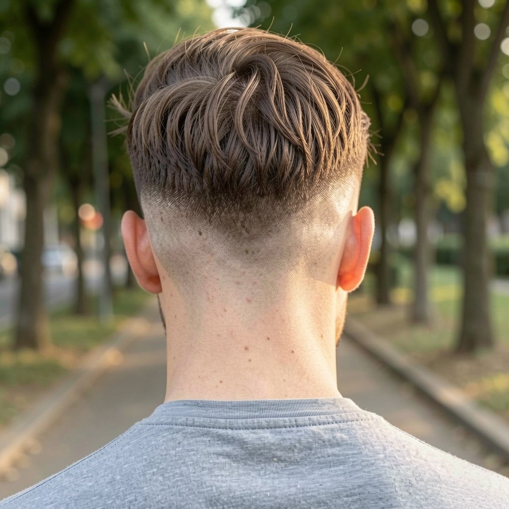 Slicked Back Faux Hawk