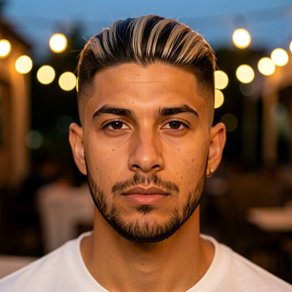 Faux Hawk Slick Back