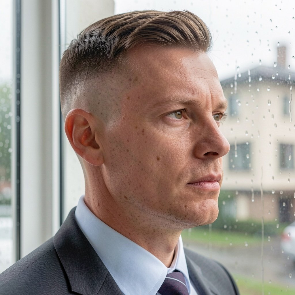 Long Curls Faux Hawk