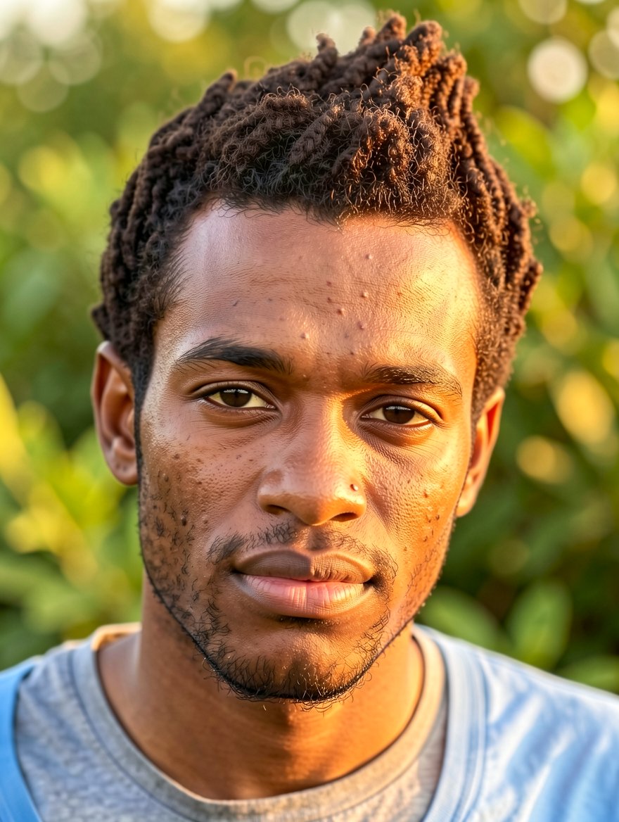 Slicked Back Faux Hawk