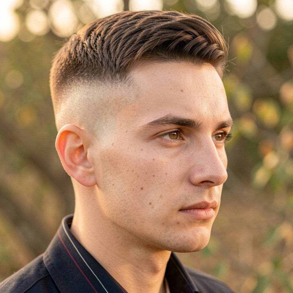 Bleached Blonde Faux Hawk