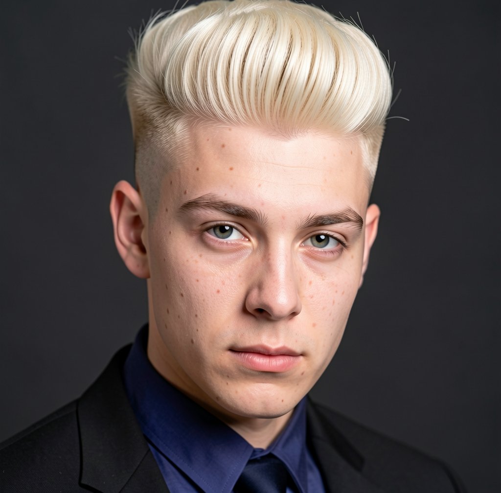 Faux Hawk Rubio Decolorado