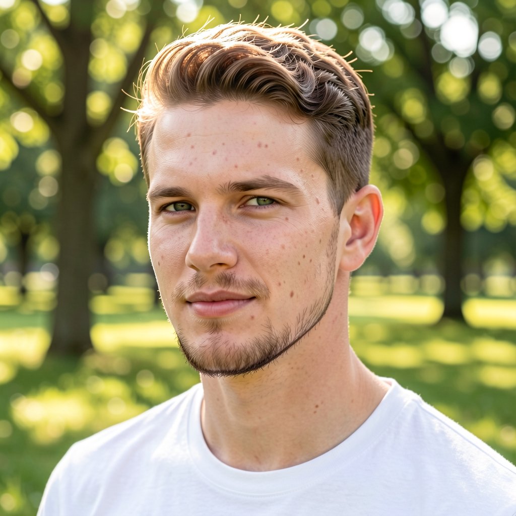 Chin Strap avec Mustache