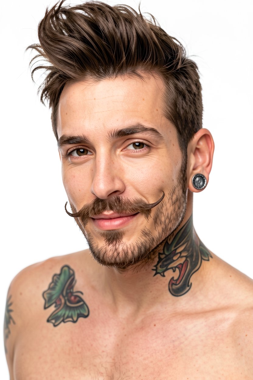 Handlebar avec Soul Patch