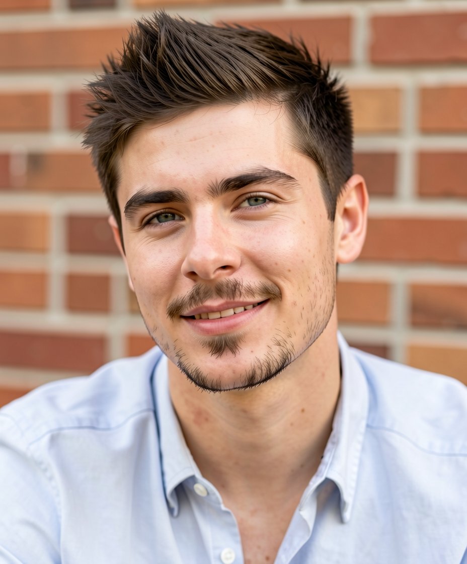 Pencil Mustache Bouc