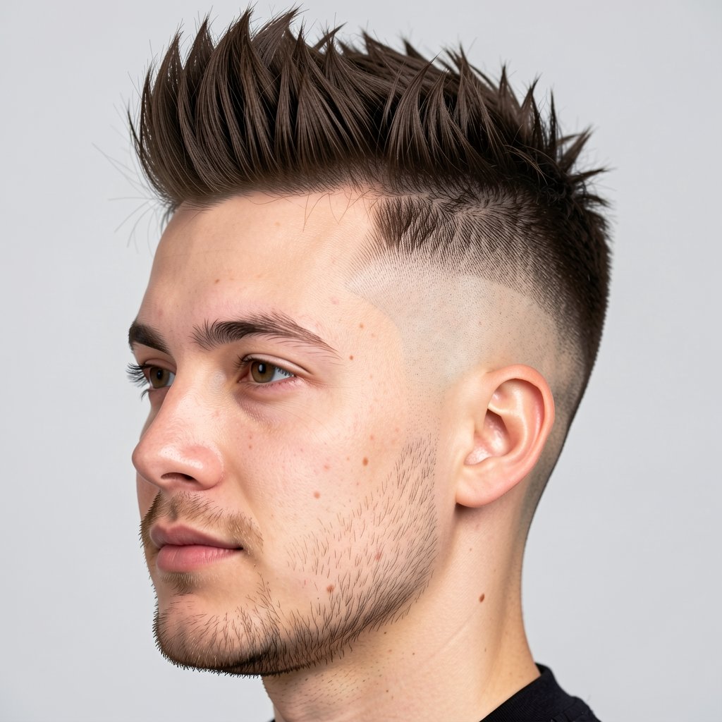 High Fade Quiff