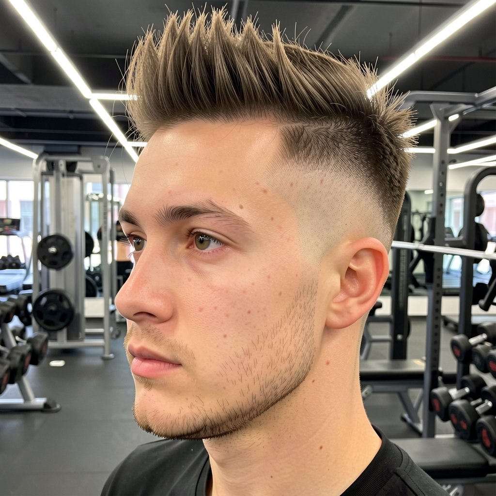 High Fade Quiff