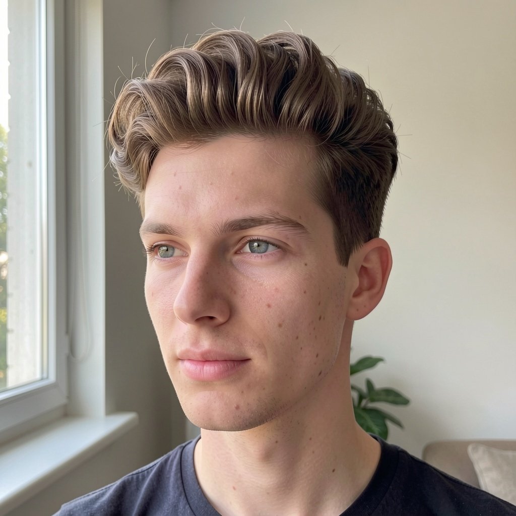 Quiff Desafiando a Gravidade