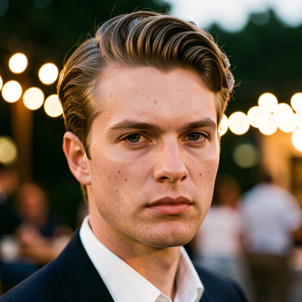 Robert Pattinson Quiff