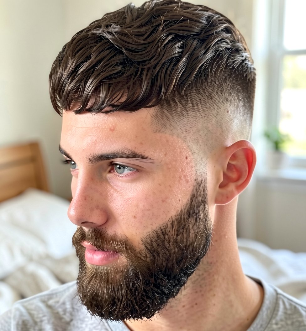 ondulé Caesar undercut