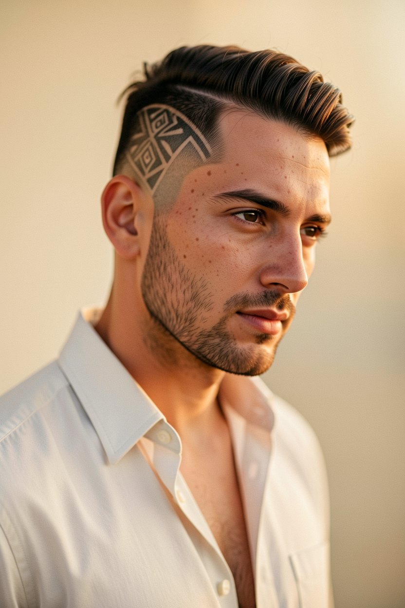 Textured boucles undercut