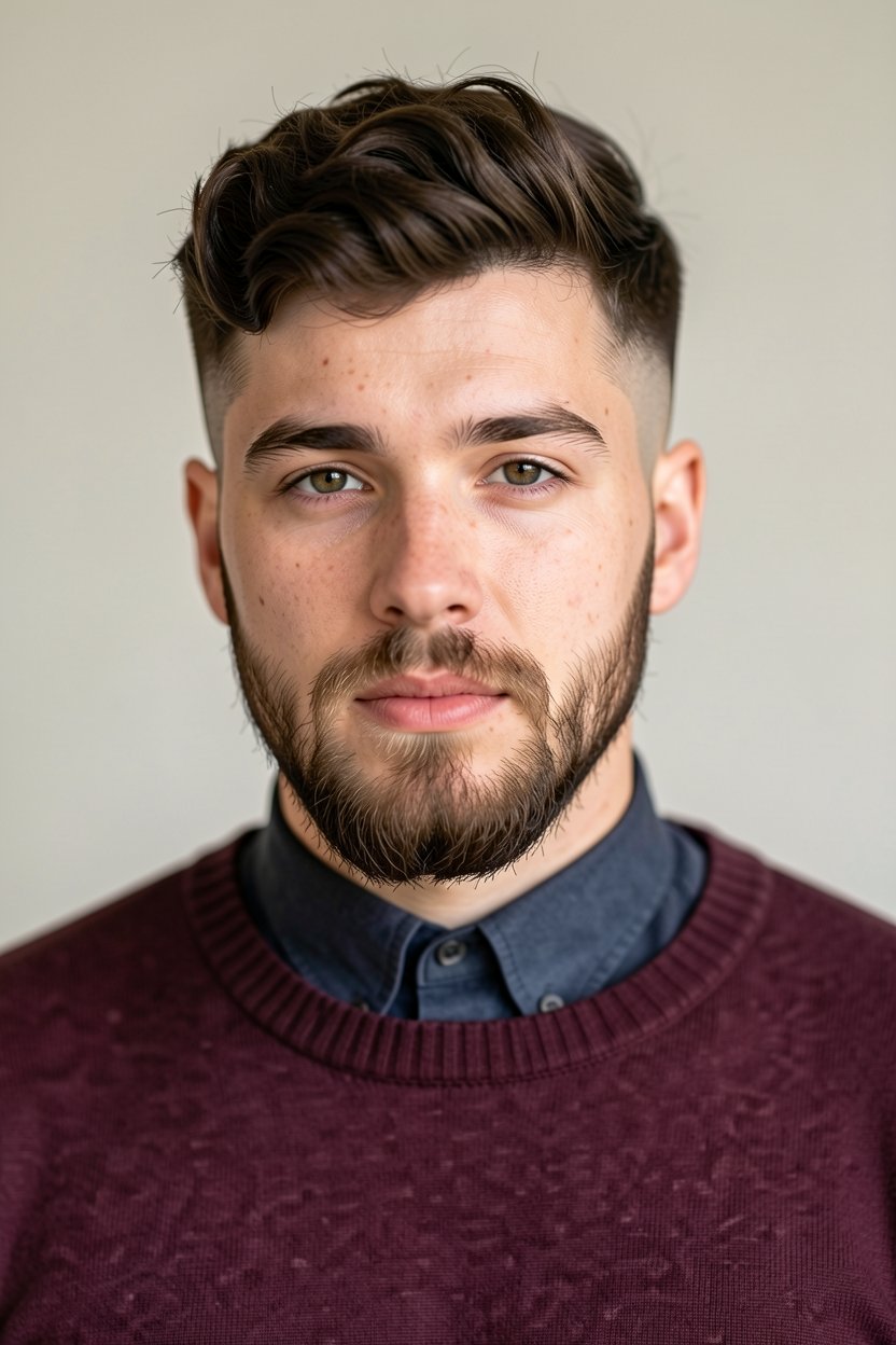 Textured boucles undercut