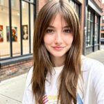 Wispy Bangs Polished Parted Wispy Bangs 05