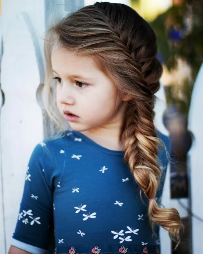 little girl braids