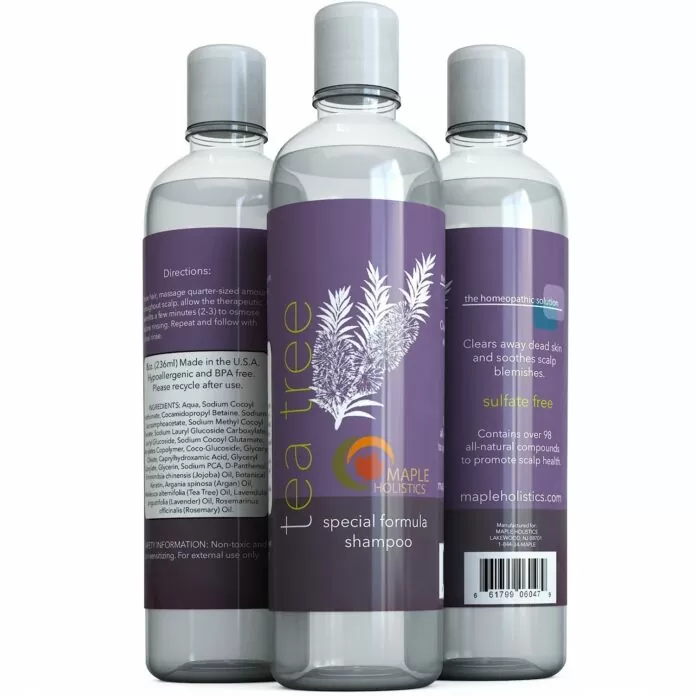 Maple Holistics Tea Tree Oil Shampoo and Hair Conditioner Set