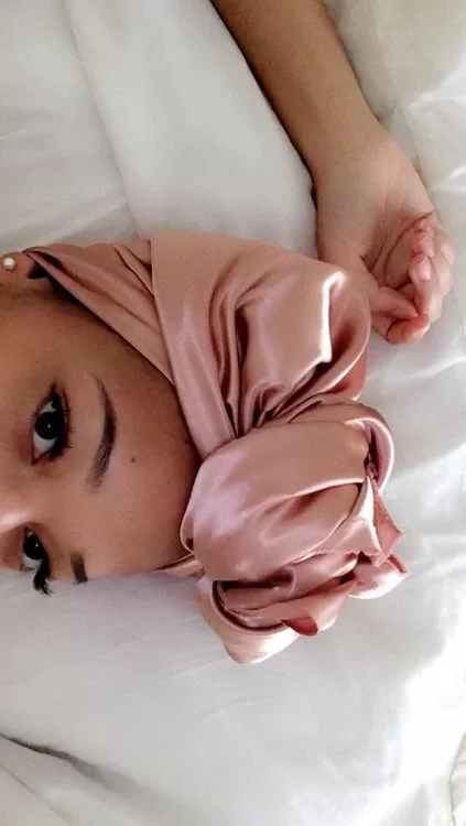 satin sleep scarf