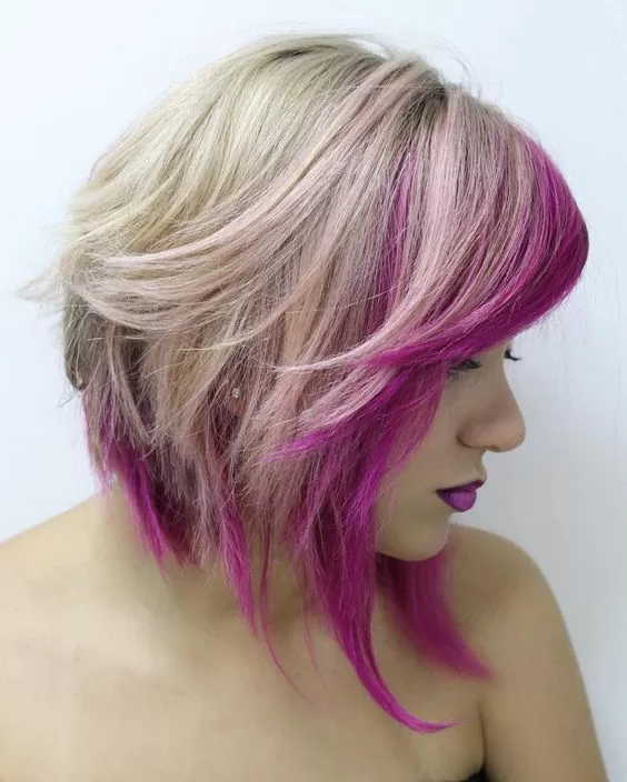 Subtle Magenta Highlights